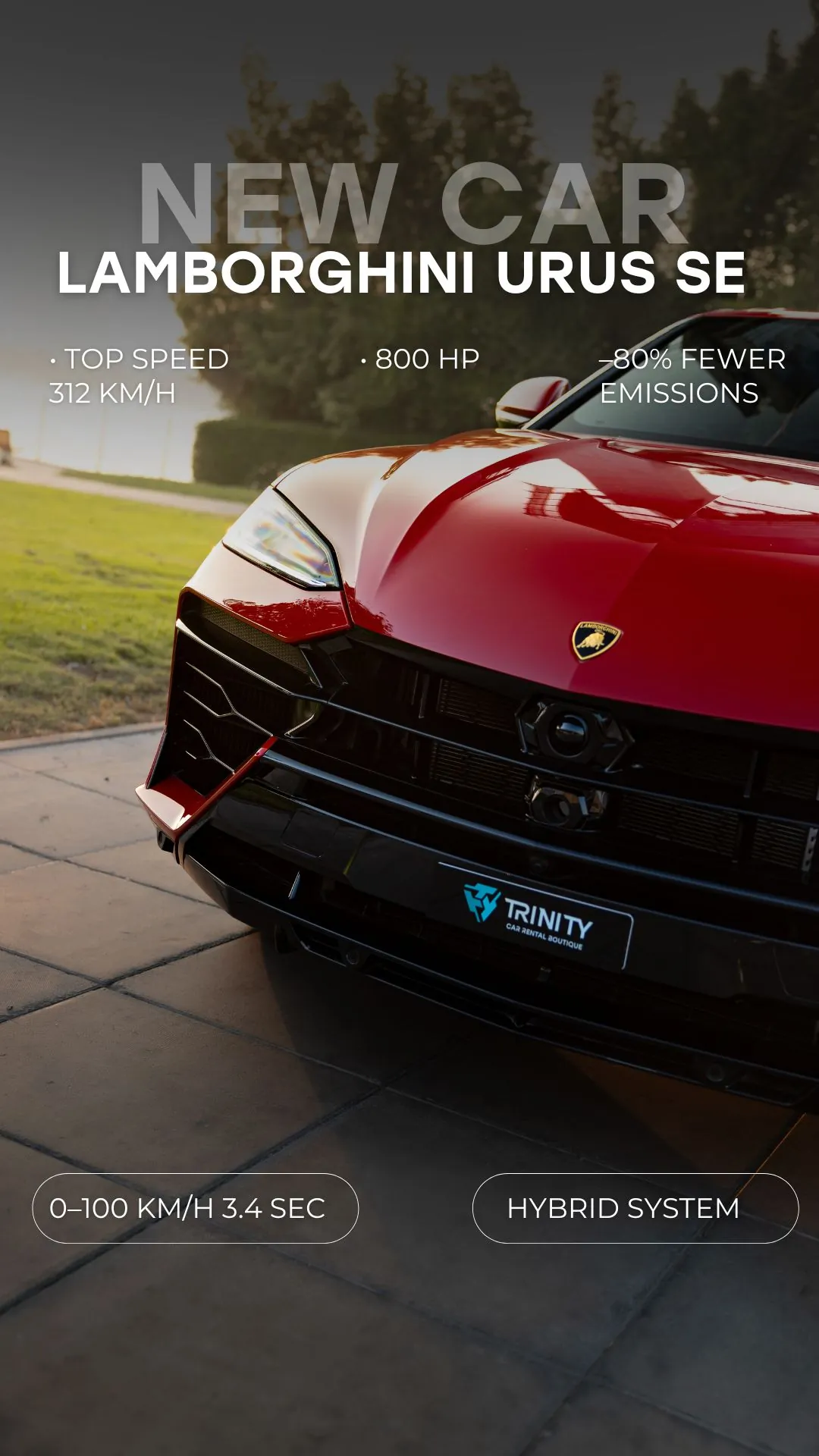 Story: new Lamborghini Urus SE