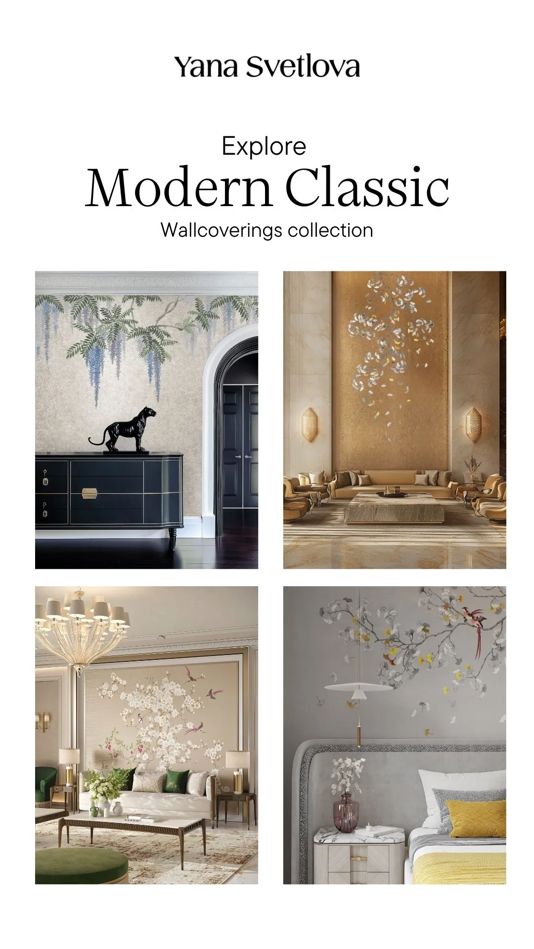 Story: Modern Classic wallcoverings collection